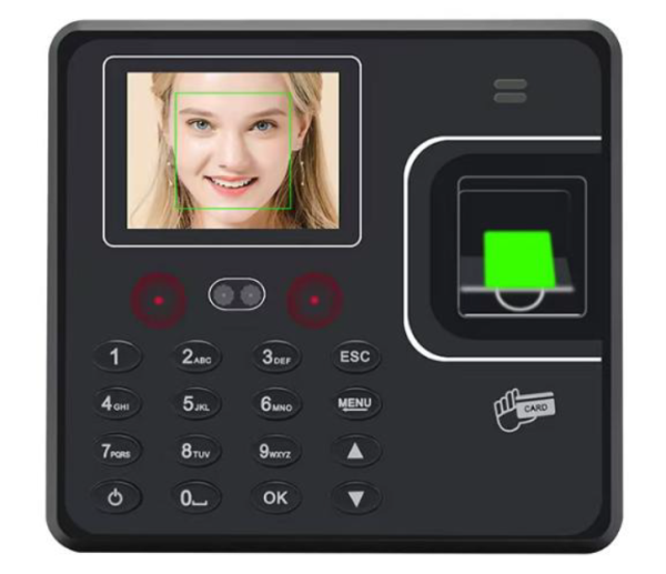 High Speed Stable Time Attendance with WIFI face. fingerprint, password , card Function
